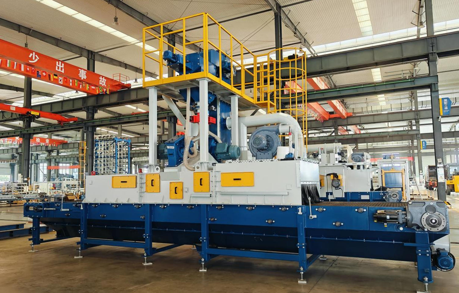 Ang Secondary Processing Equipment sa Quangong Nakaagi sa Komprehensibong Pag-upgrade aron Makahatag og Gahum sa Standard Block Production